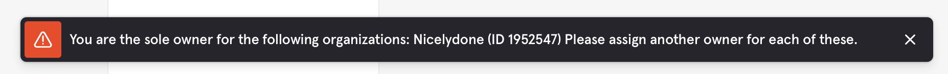 Mixpanel Notification ToastUI component example