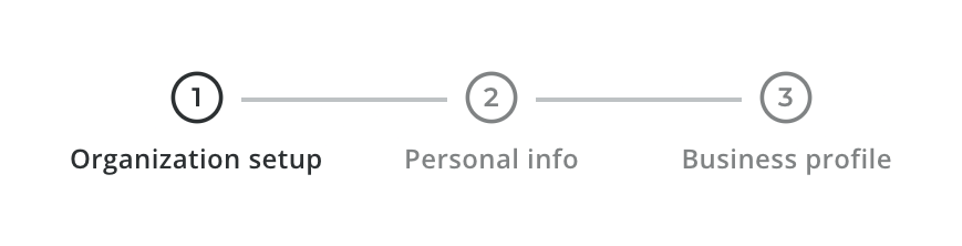 Carto Progress indicatorUI component example