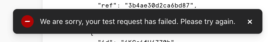 Typeform Notification ToastUI component example