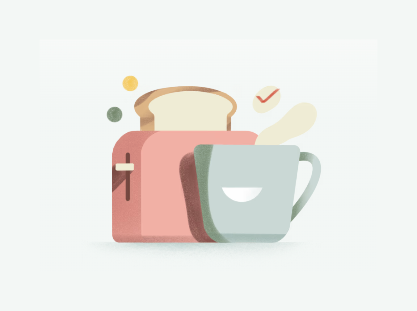 Todoist IllustrationUI component example