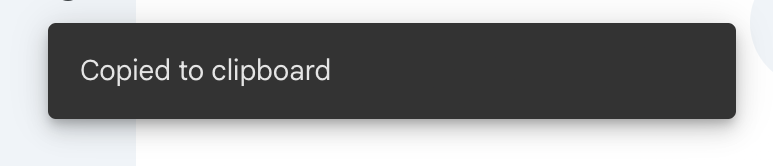 Gemini Notification ToastUI component example