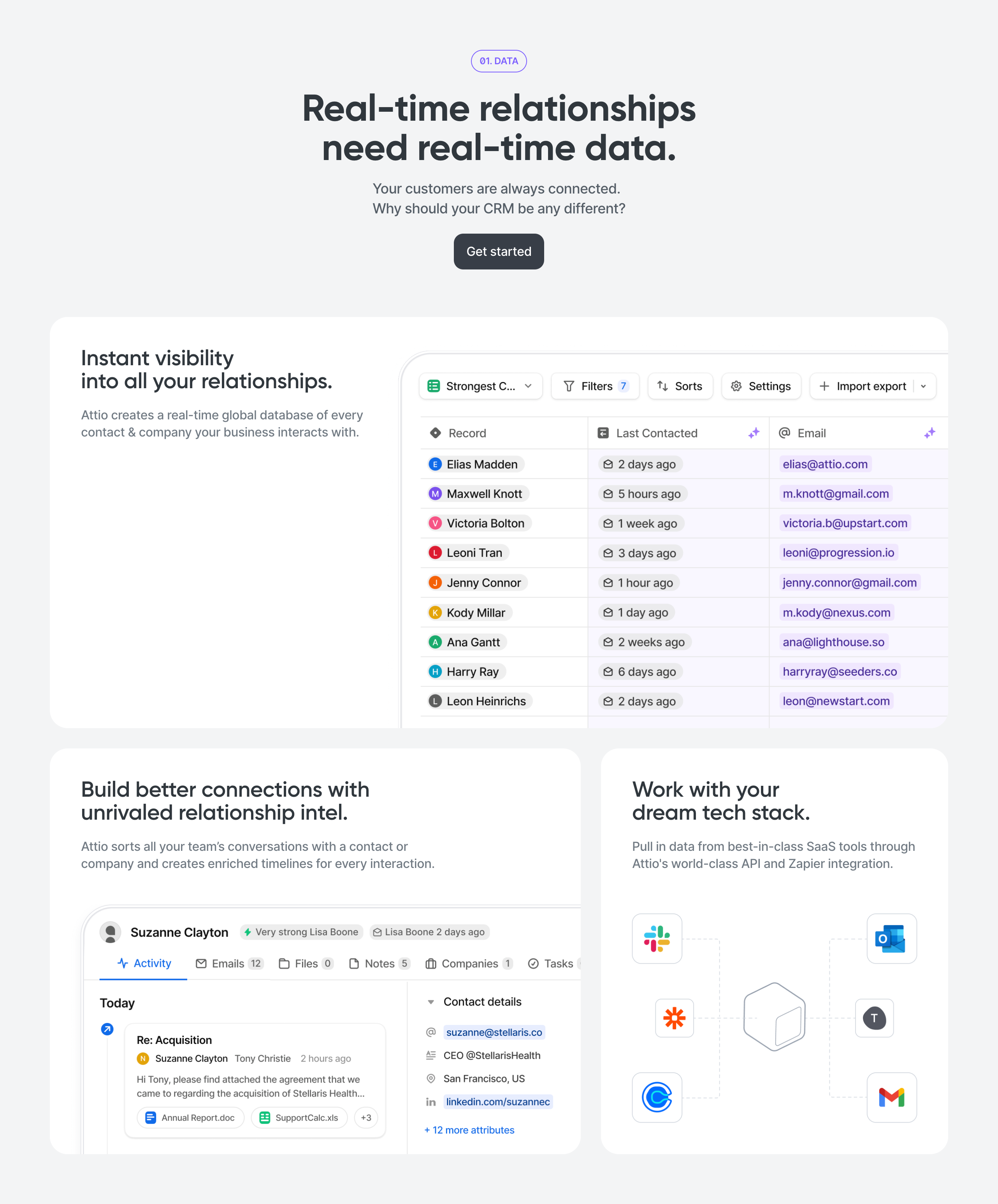Attio Bento boxUI component example