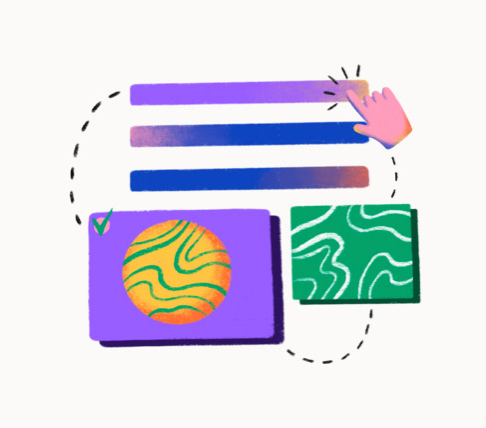 QuestionScout IllustrationUI component example