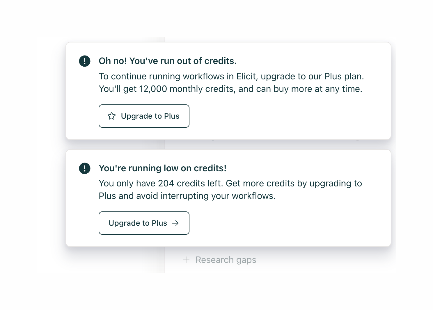 Elicit Notification ToastUI component example