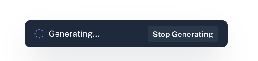 Scribe Artificial intelligenceUI component example