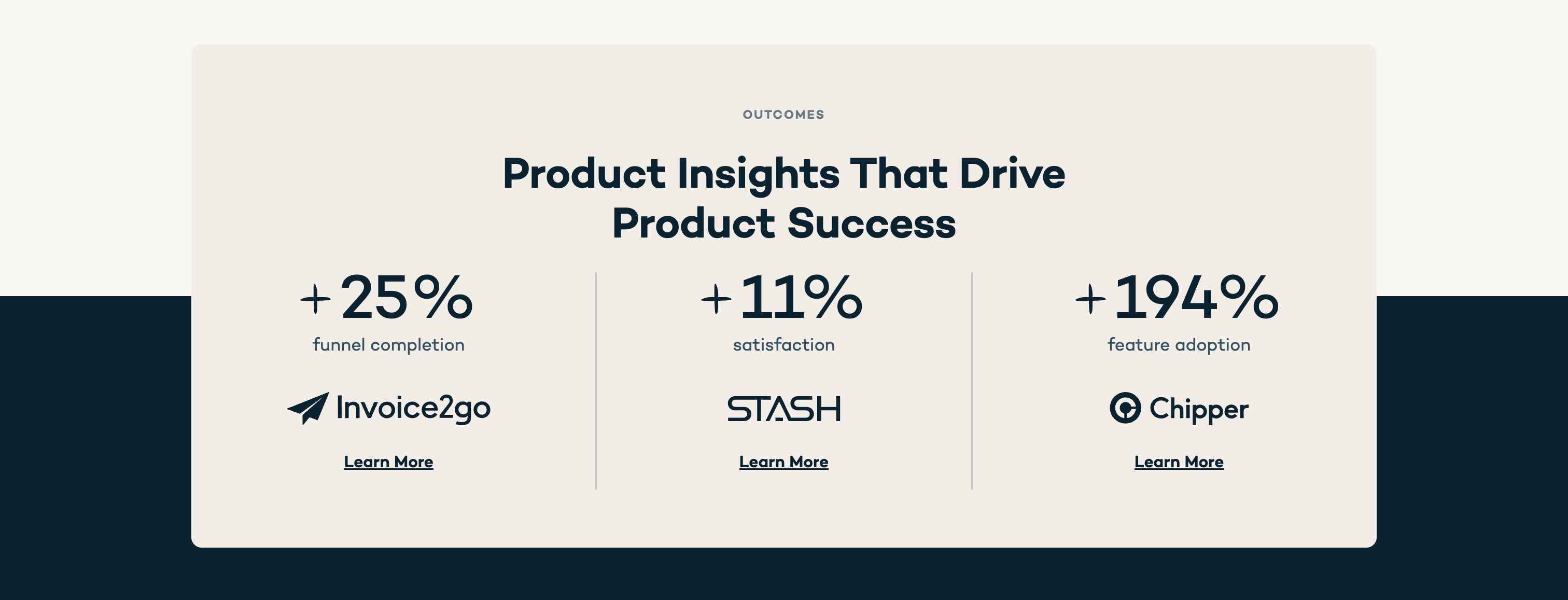 Sprig Social proofUI component example