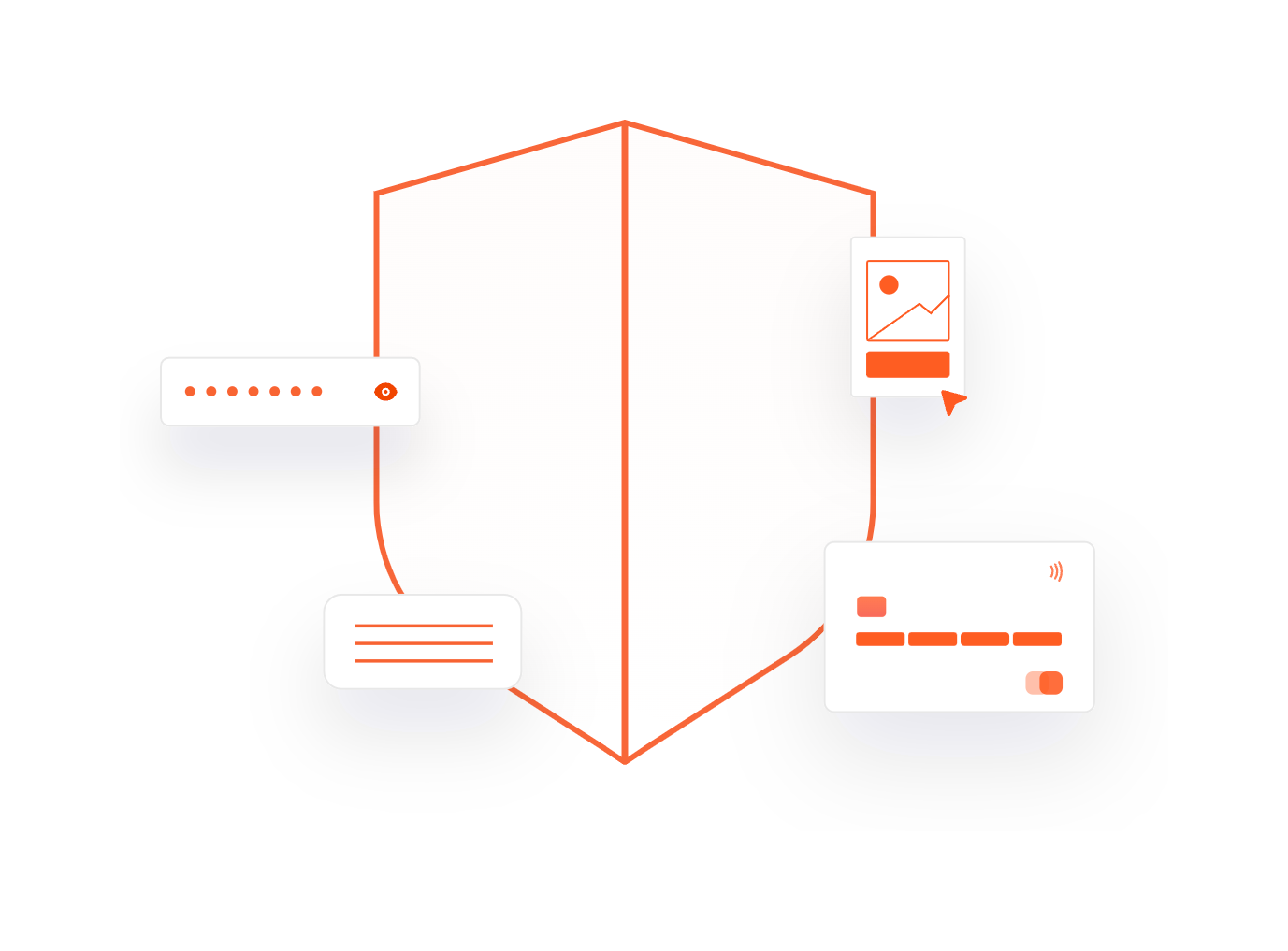 Fingerprint IllustrationUI component example