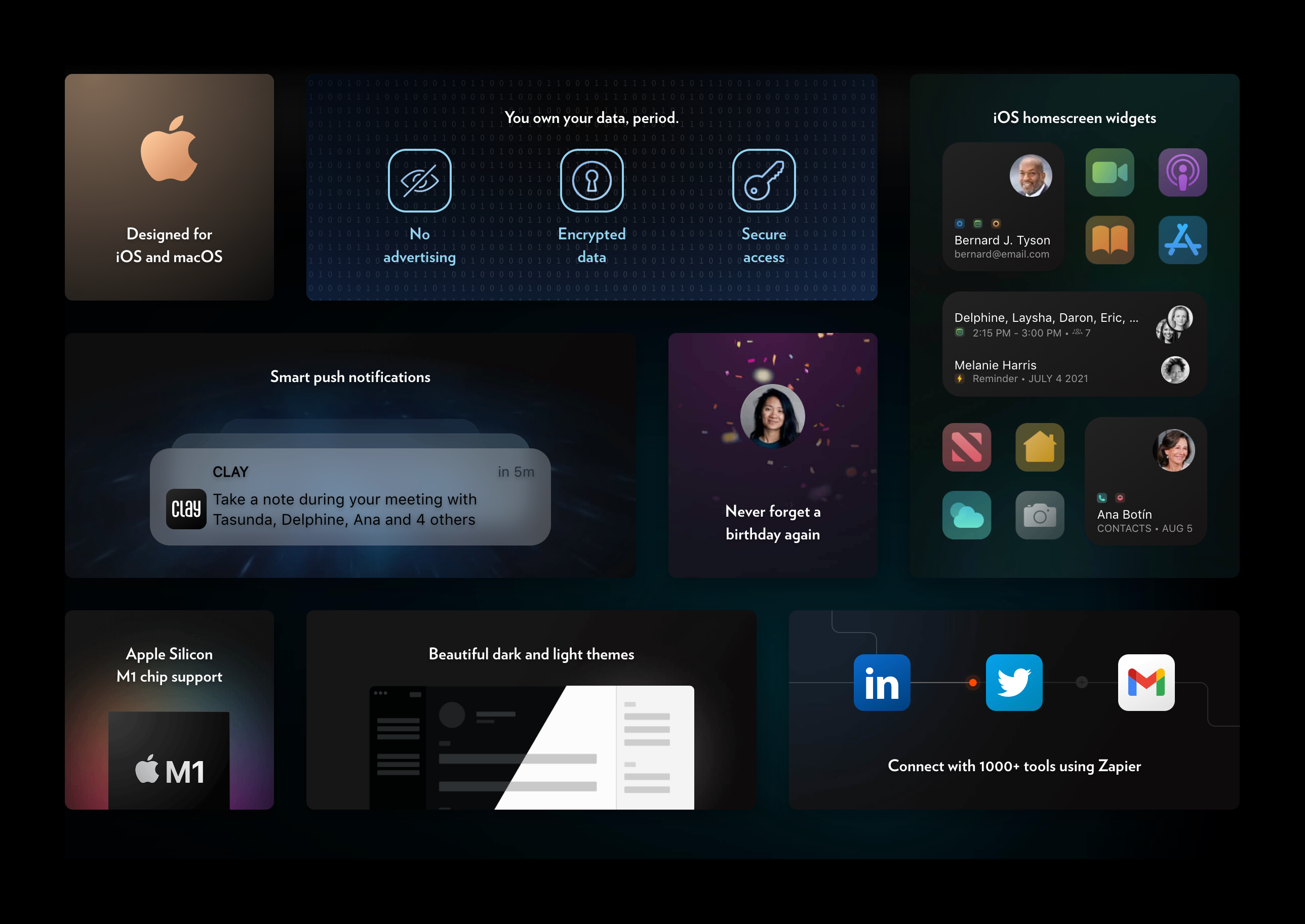 Clay IllustrationUI component example