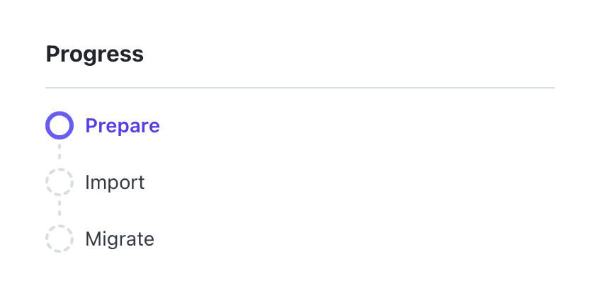 Stripe StepperUI component example