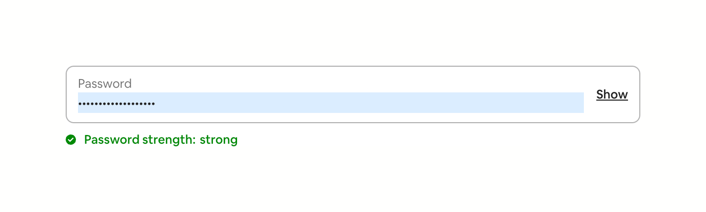 Airbnb Input textUI component example