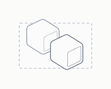 Attio IllustrationUI component example