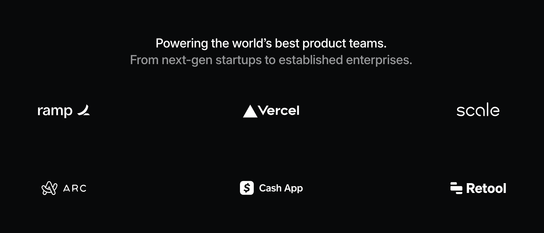 Linear Social proofUI component example