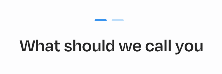 Deepnote Progress indicatorUI component example