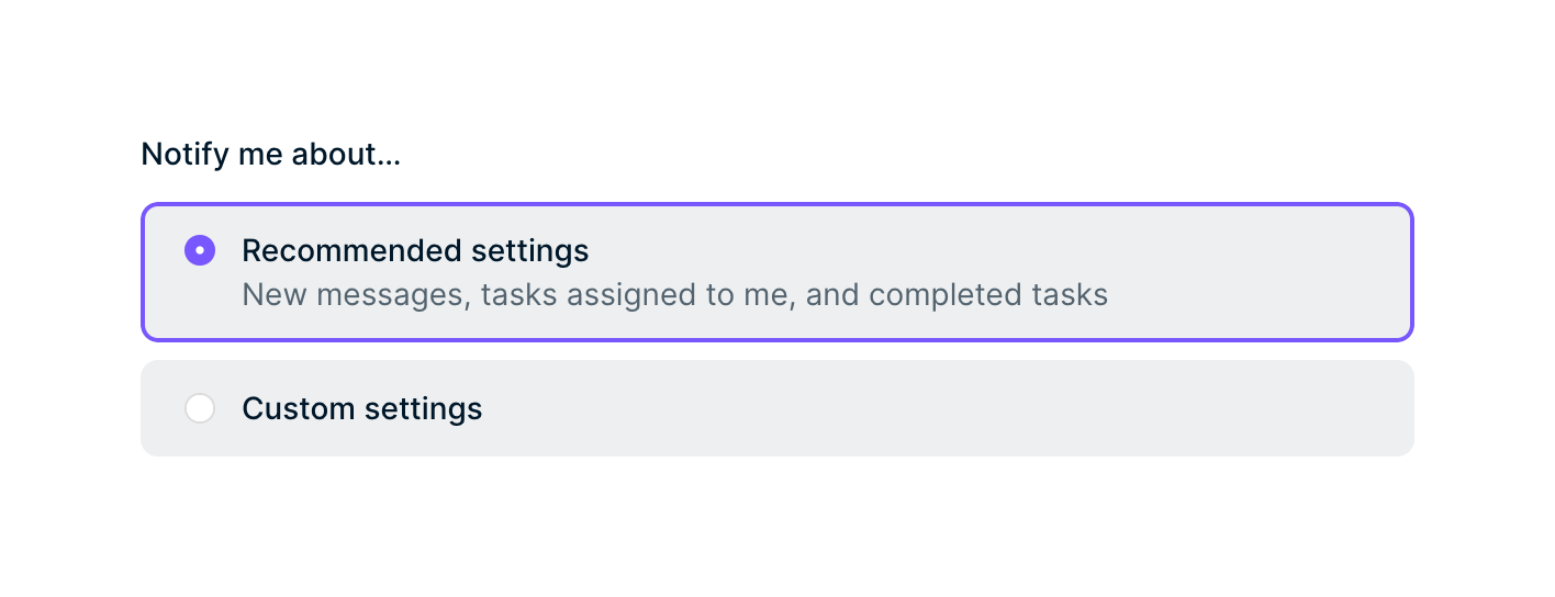 Height Checkbox & radioUI component example