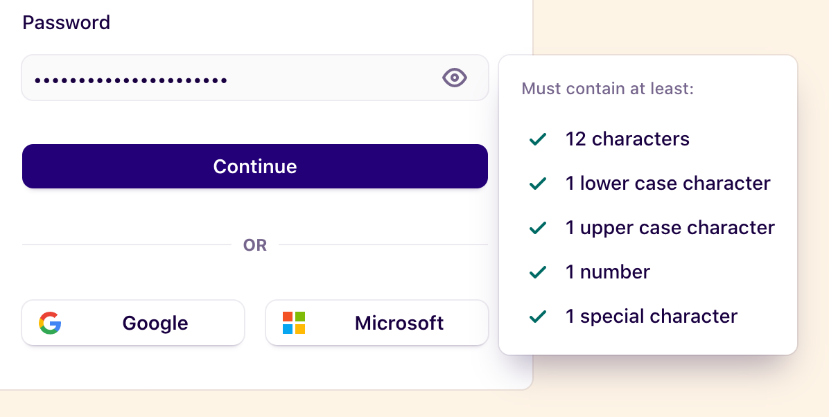 Dovetail Input textUI component example