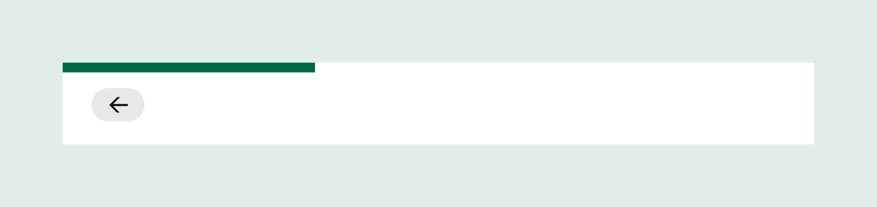 Rekki Progress indicatorUI component example