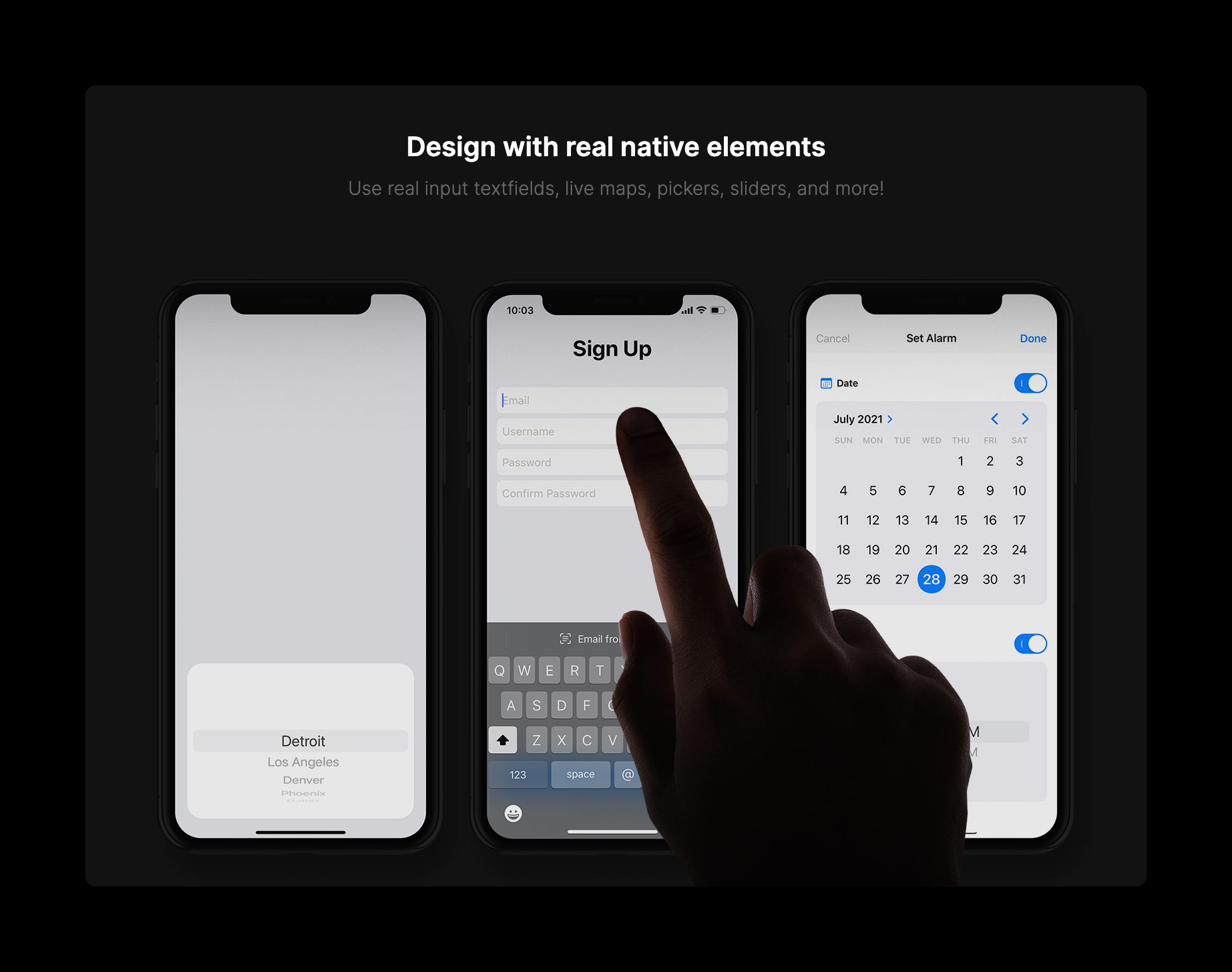 Play IllustrationUI component example