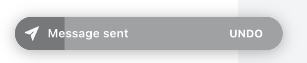 Front Notification ToastUI component example