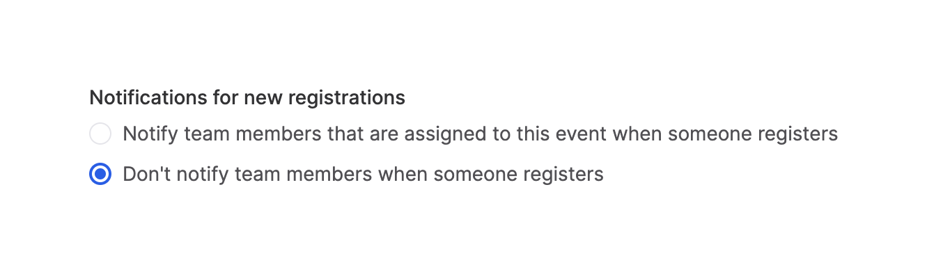Livestorm Checkbox & radioUI component example