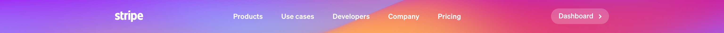 Stripe HeaderUI component example
