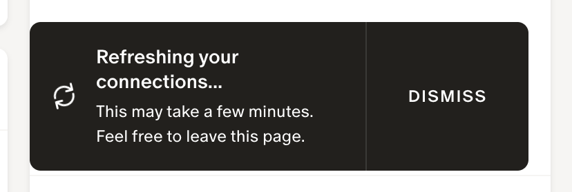 Monarch Notification ToastUI component example