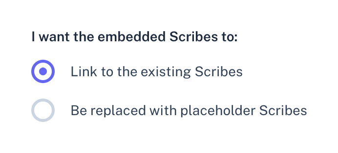 Scribe Checkbox & radioUI component example