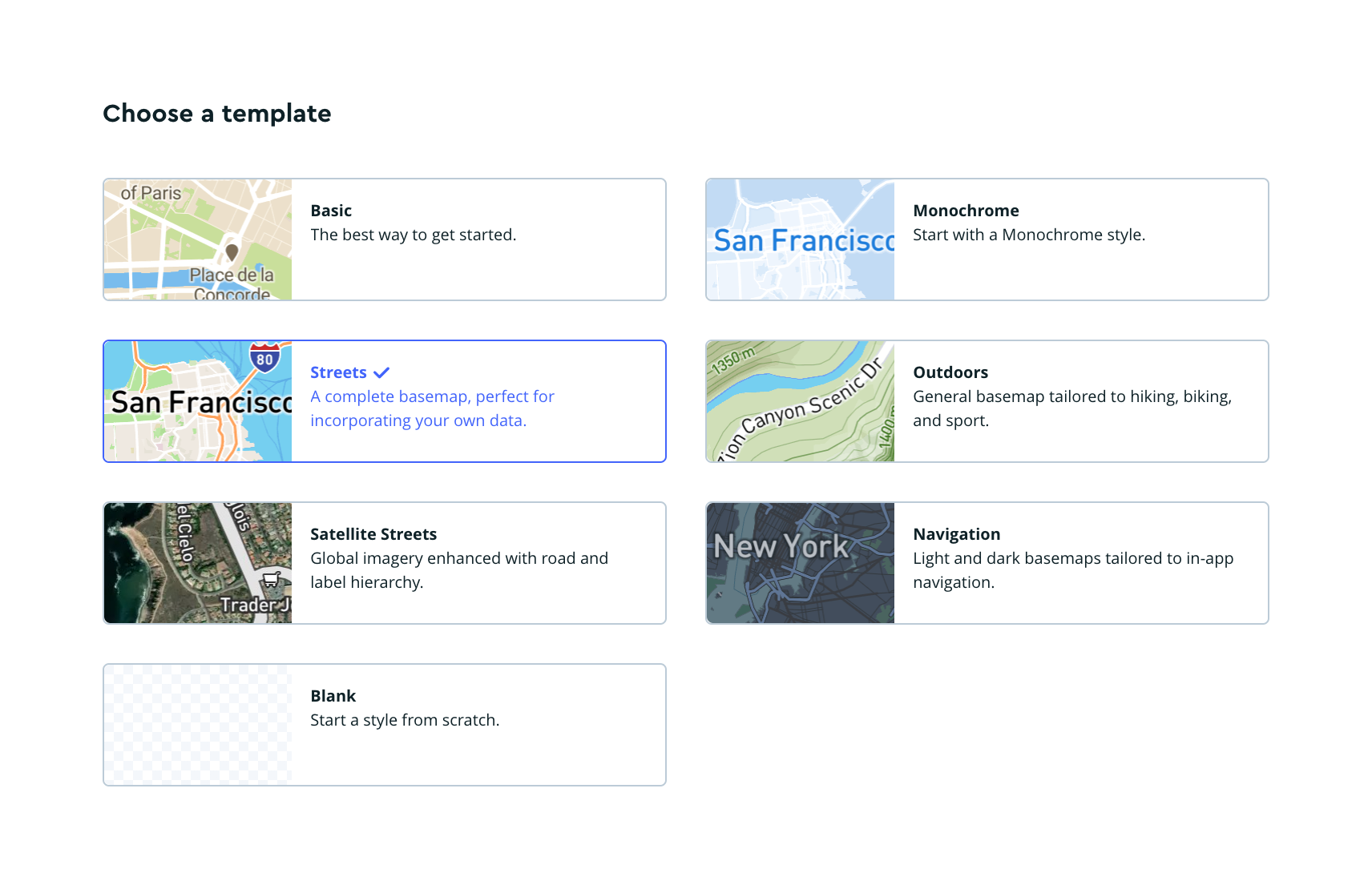 Mapbox Checkbox & radioUI component example
