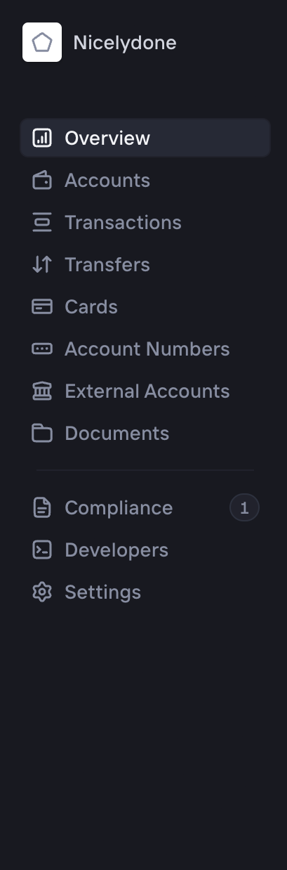 Increase Vertical navigationUI component example