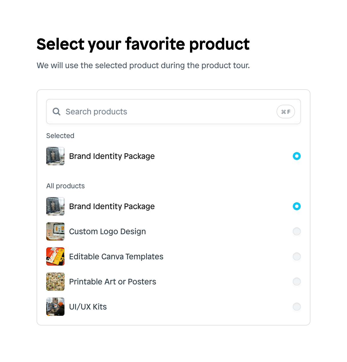 Instant Checkbox & radioUI component example