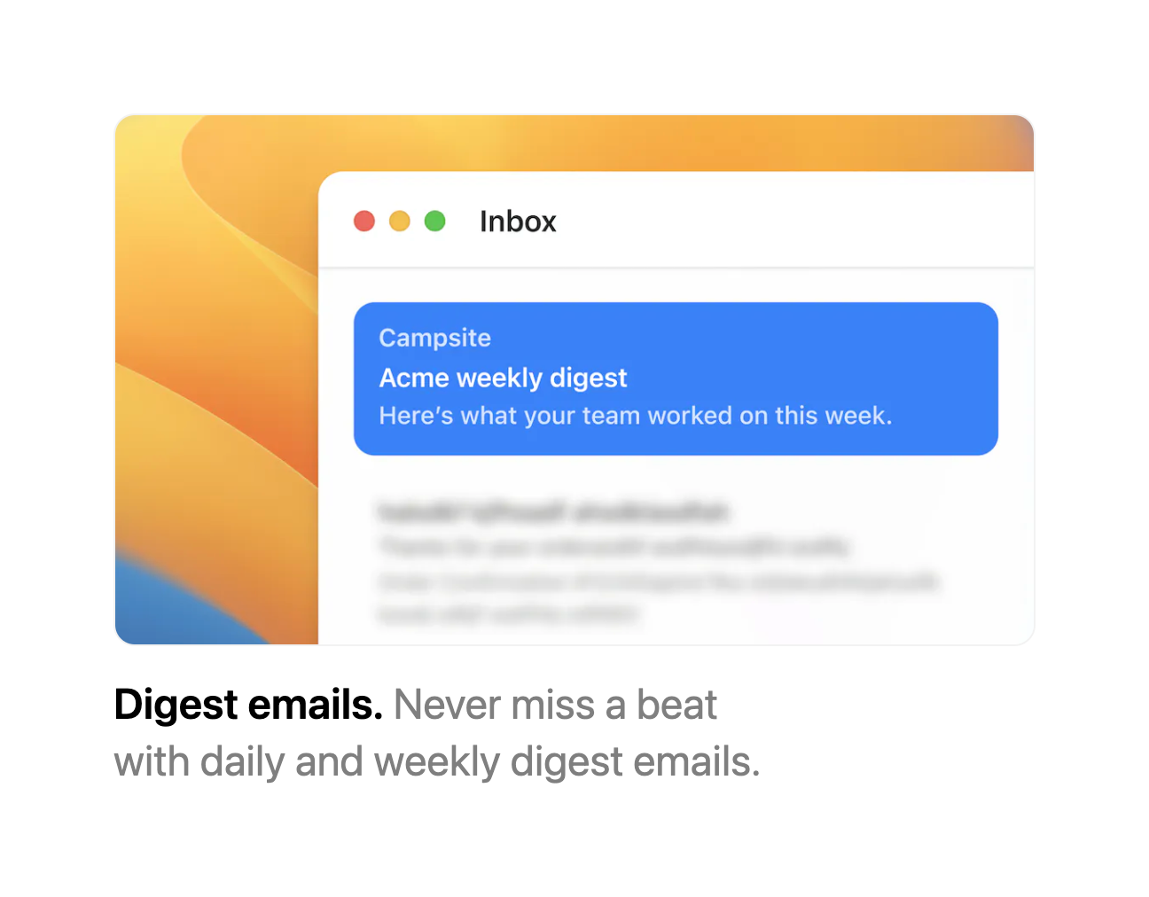 Campsite IllustrationUI component example