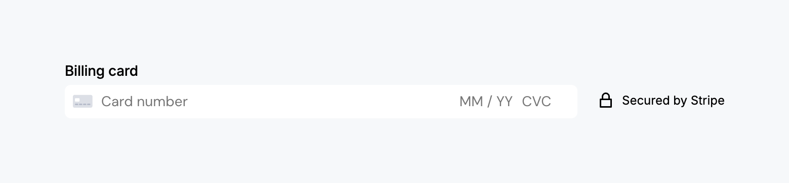Wiza Input numberUI component example