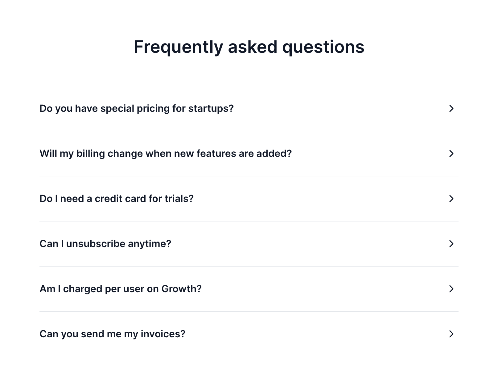 Arcade FAQUI component example