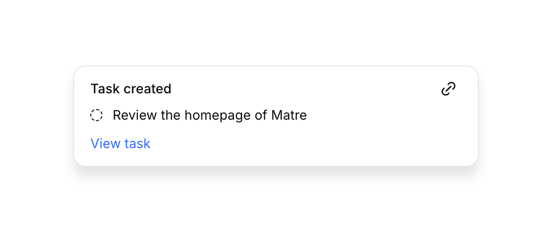Workflow Notification ToastUI component example