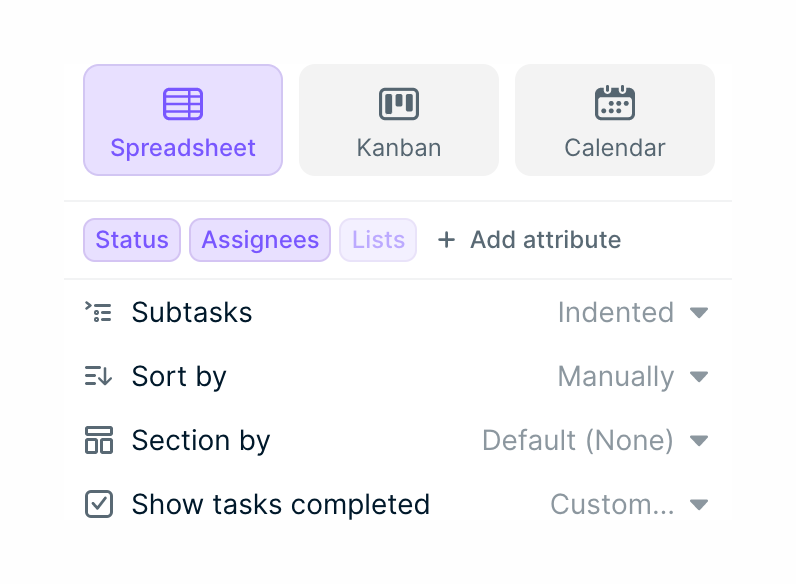Height Sorting & filteringUI component example