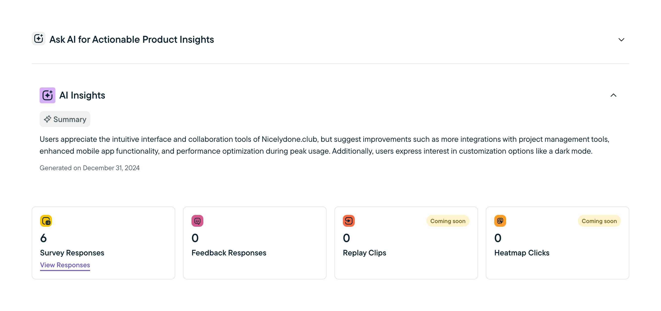 Sprig Artificial intelligenceUI component example