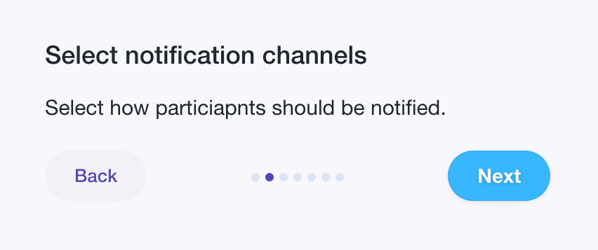 Friday Progress indicatorUI component example