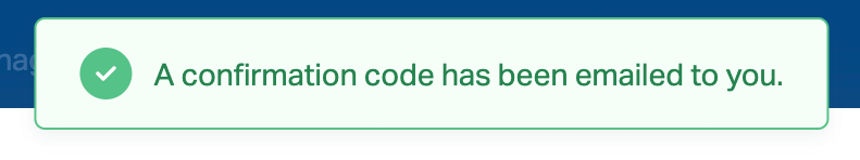 Help Scout Notification ToastUI component example