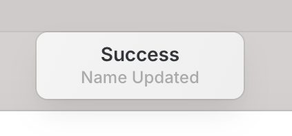 Craft Notification ToastUI component example