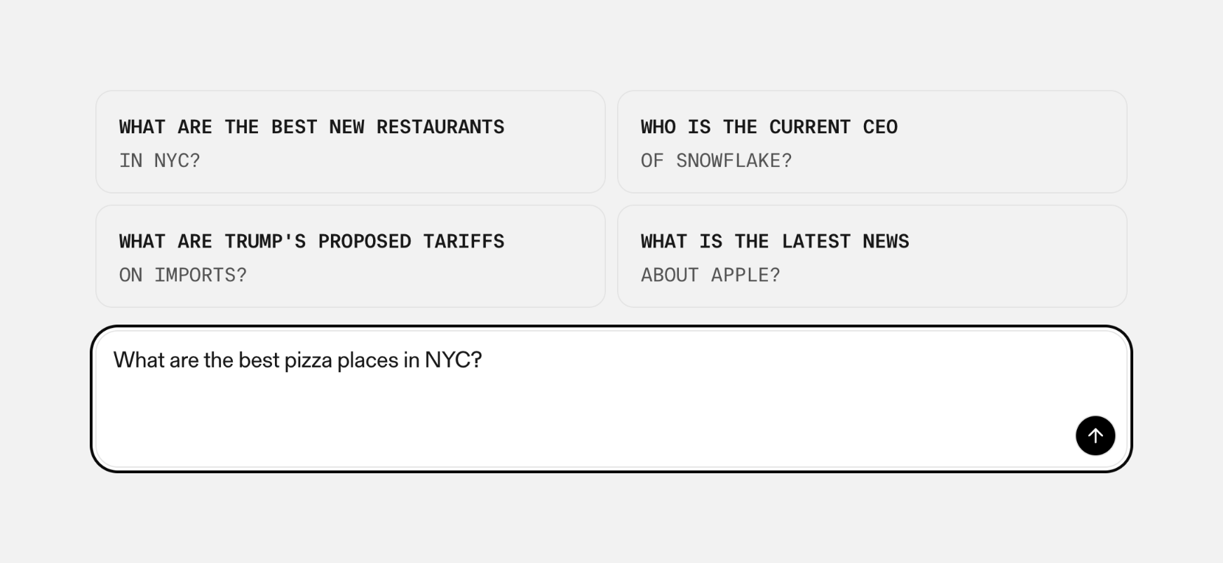 Parallel Artificial intelligenceUI component example