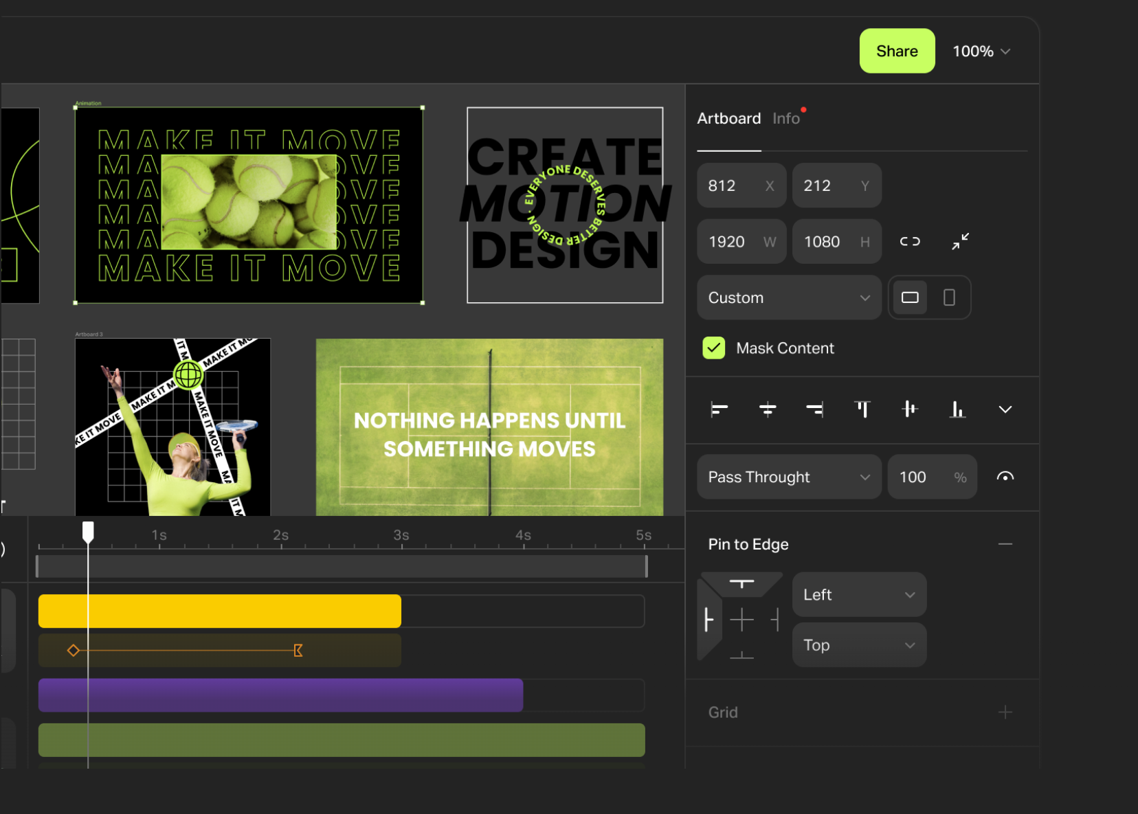 Artboard Studio IllustrationUI component example