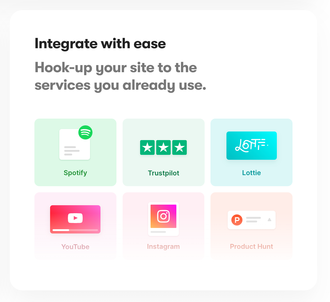 Framer IllustrationUI component example