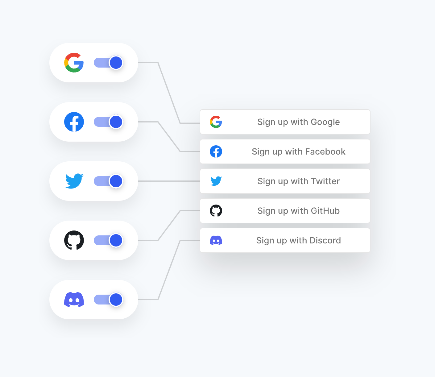 Clerk IllustrationUI component example