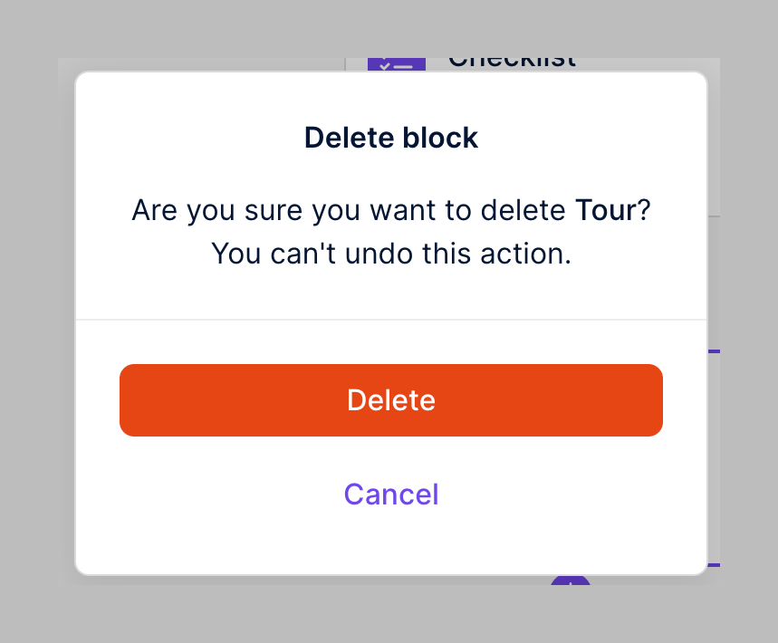 Dopt ModalUI component example