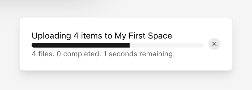 Shuttle Notification ToastUI component example