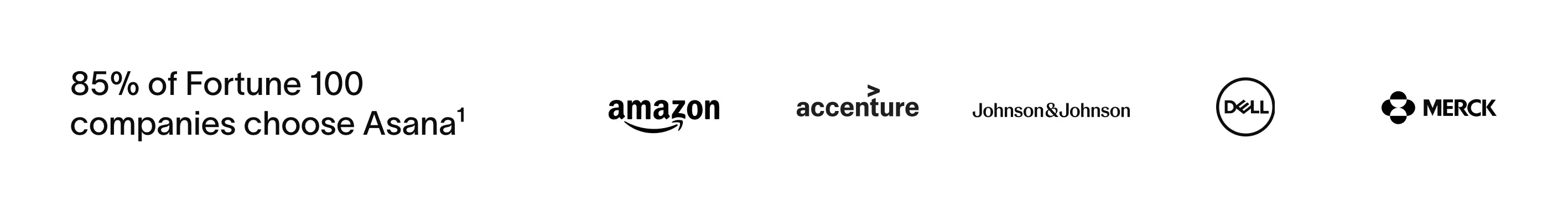 Asana Social proofUI component example