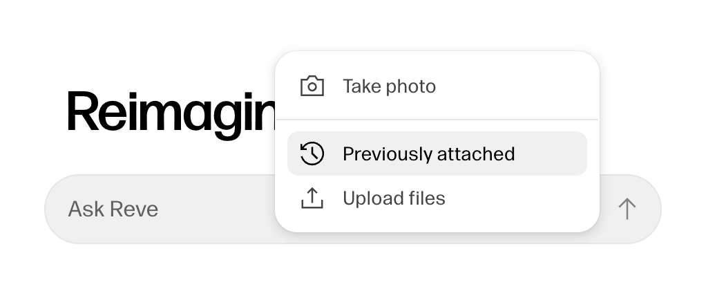 Reve
				artificial intelligence ui component