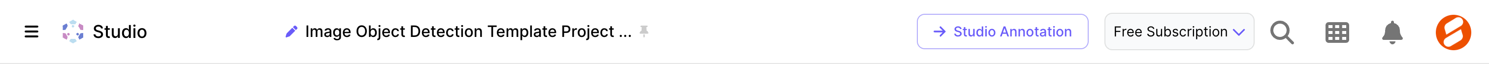 Scale Horizontal navigationUI component example