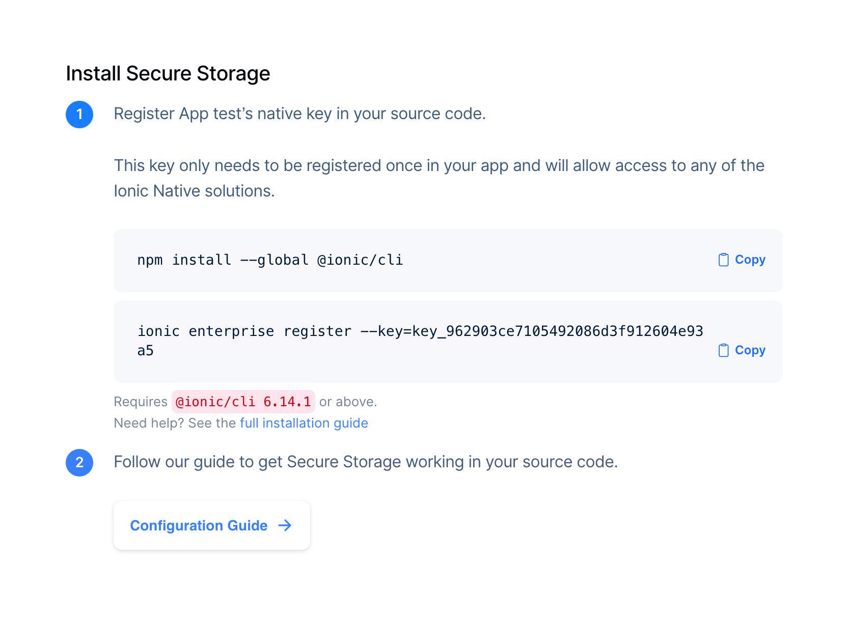 Ionic StepperUI component example
