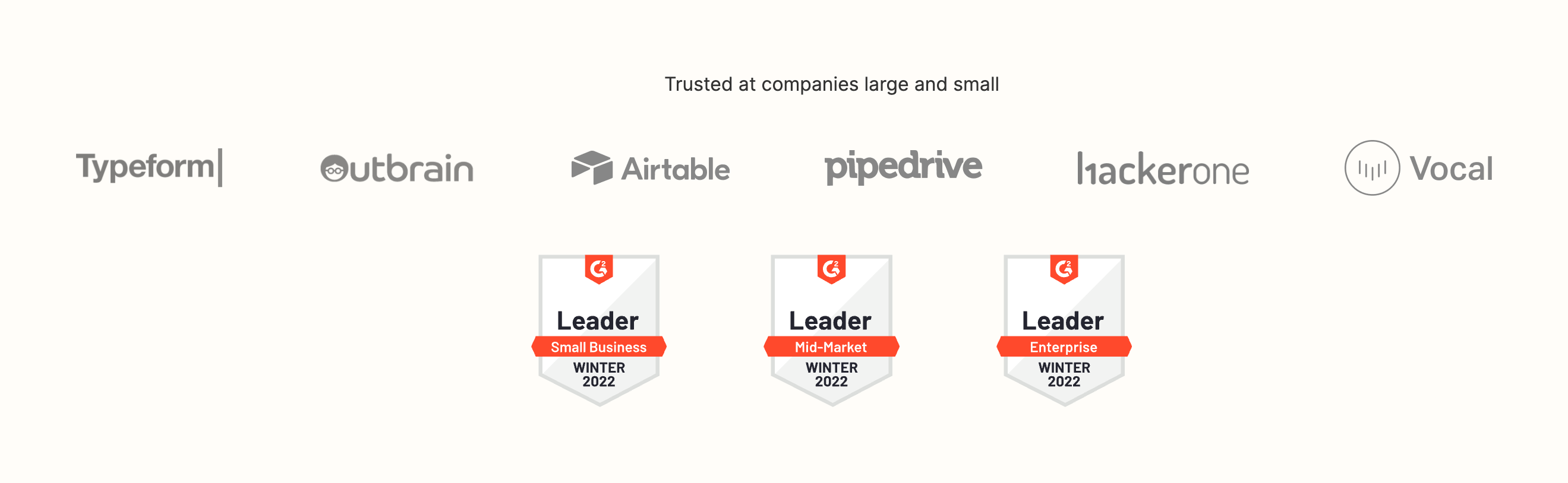 Zapier Social proofUI component example
