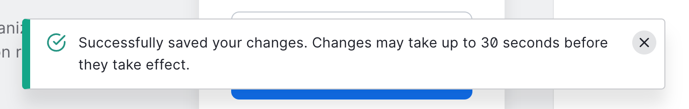 Auth0 Notification ToastUI component example